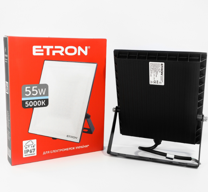 Прожектор ETRON Spotlight 1-ESP-208 55W 5000К